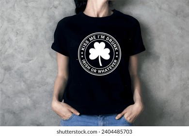 St Patrick's day- t-shirt design