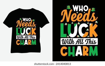 St Patrick's Day T-Shirt Design vector