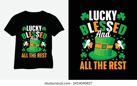 Vector de diseño de camisetas del Día de San Patricio