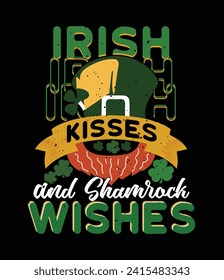 st patrick's day t-shirt design vector for girls, mom mommy baby men 