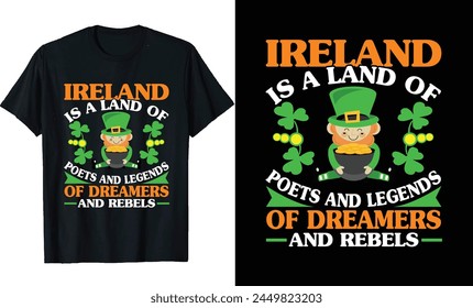 Diseño de camiseta del día de San Patricio, Diseño de camiseta del día de San Patricio