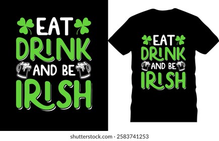 st patrick's day t-shirt design