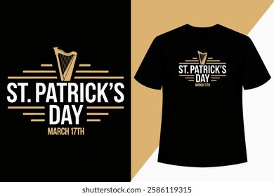 St. Patrick's Day T-shirt design, St. Patrick's Day, T-shirt design