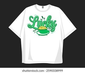 St Patrick's day t-shirt design for festival, St Patricks graphic tee for celebrate event holidays