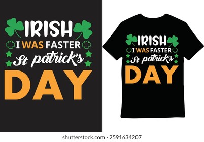 St Patrick's day T-shirt Design Do you need a vintage typography t-shirt design for your pod business? I can design any type of t-shirt you can order from me.
