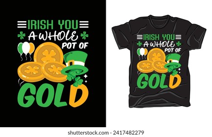 St Patricks Day tshirt graphics design fashion 2024 positive trendy 