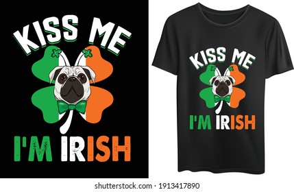St. Patrick's Day Tshirt, St. Patrick's Day Vector, St. Patrick's Day Template,  Typography. Vector illustratio