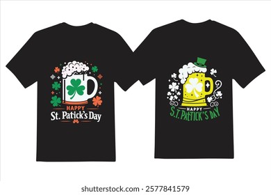 St. Patrick's Day T-shirts with Beer Mug Design