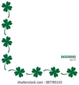 St Patricks Day Typographical Background. St Patricks Day Vector Art, Stock Vector