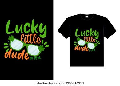 st. patrick's day typography colorful Irish quote vector Lettering t shirt design