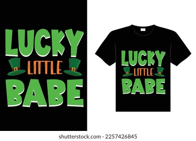 st. patrick's day typography colorful Irish quote vector Lettering t shirt design 