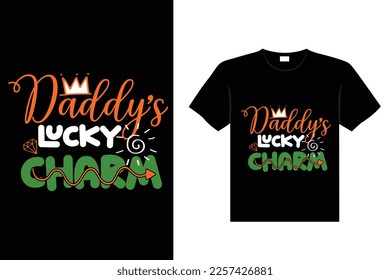 st. patrick's day typography colorful Irish quote vector Lettering t shirt design 
