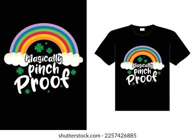 st. patrick's day typography colorful Irish quote vector Lettering t shirt design 