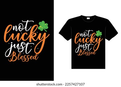 st. patrick's day typography colorful Irish quote vector Lettering t shirt design 