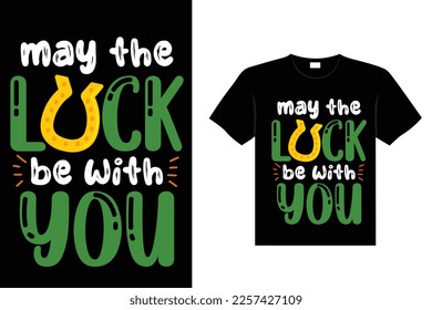 la tipografía del día de san patrick colorido cita irlandesa vector Lettering t shirt diseño 