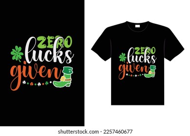 st. patrick's day typography colorful Irish quote vector Lettering t shirt design 