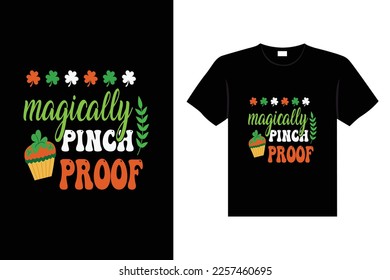 st. patrick's day typography colorful Irish quote vector Lettering t shirt design 