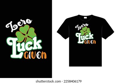 St. Patrick's day typography colorful Irish quote vector Lettering t-shirt design