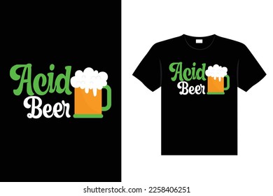 St. Patrick's day typography colorful Irish quote vector Lettering t-shirt design
