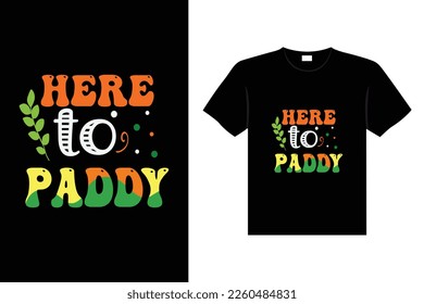 St. Patrick's day typography colorful Irish quote vector Lettering t-shirt design