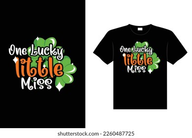 St. Patrick's day typography colorful Irish quote vector Lettering t-shirt design