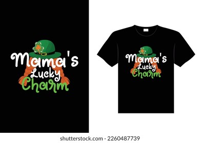 St. Patrick's day typography colorful Irish quote vector Lettering t-shirt design