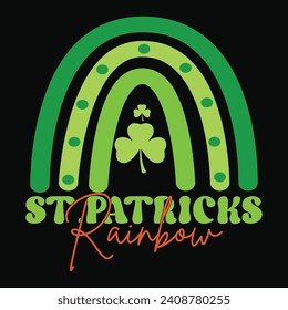  St. Patrick's Day Typography t shirt
