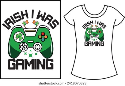 St. Patrick's Day Typography t shirt Design