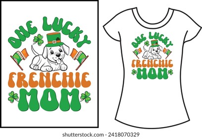 St. Patrick's Day Typography t shirt Design