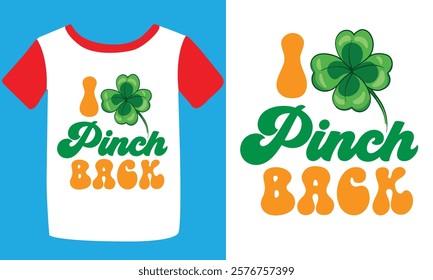 St. Patrick's day typography t-shirt design