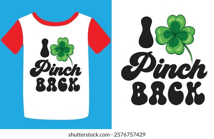 St. Patrick's day typography t-shirt design