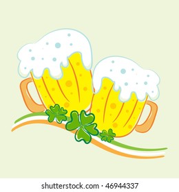 St. Patrick's day vector card