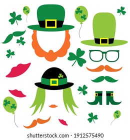 St. Patrick's Day vector design elements set