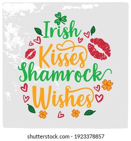 St Patrick's day vector design for T shirt or other uses.