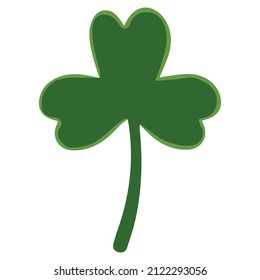 St. Patrick's Day vector design element clover.