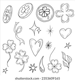 St. Patrick's Day. St. Patrick's Day vector design elements set.