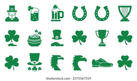 St. Patrick's Day vector design illustrations elements