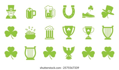 St. Patrick's Day vector design illustrations elements