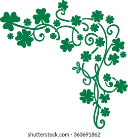 St. Patrick's Day vector elements background