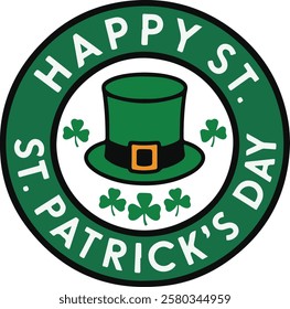 "St. Patrick's Day Vector - Festive Irish Holiday Design