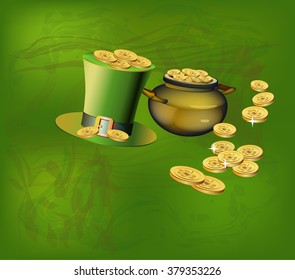St. Patrick's Day - vector greeting card