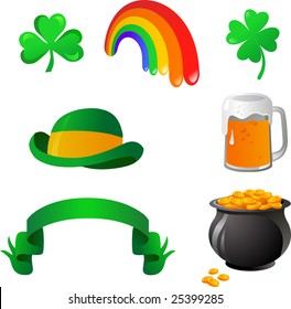 St Patrick's Day - Vector icons - 2