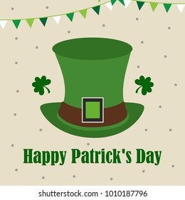 St. Patrick's Day, Vector Illustration design background.