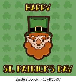 st patricks day vector illustration 