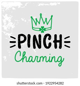 St Patrick's Day Vektorgrafik für T-Shirt oder Material.