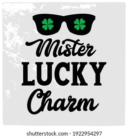St Patrick's day vector illustration for t shirt or any material.