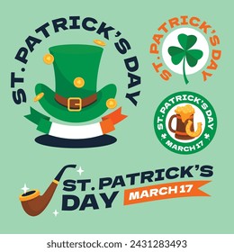 ST PATRICKS DAY VECTOR ILLUSTRATION