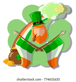 St. Patrick's Day vector illustration 