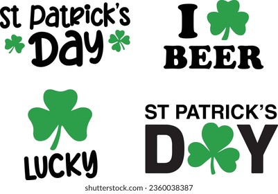 St Patricks Day Vector Pack