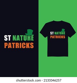 St Patrick's day vector t-shirt design